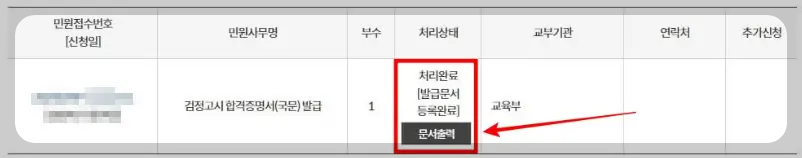 검정고시 합격증명서 발급방법