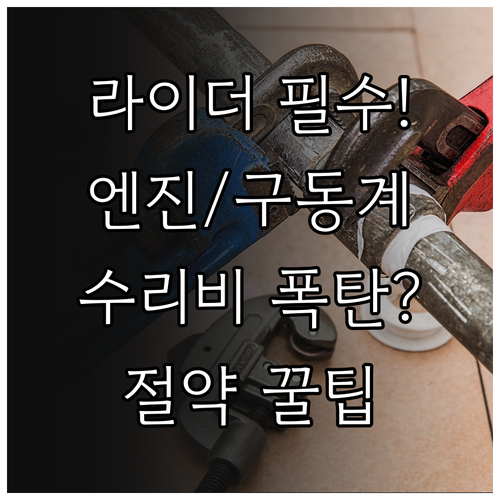 라이더 필수: 엔진, 구동계, 브레이..