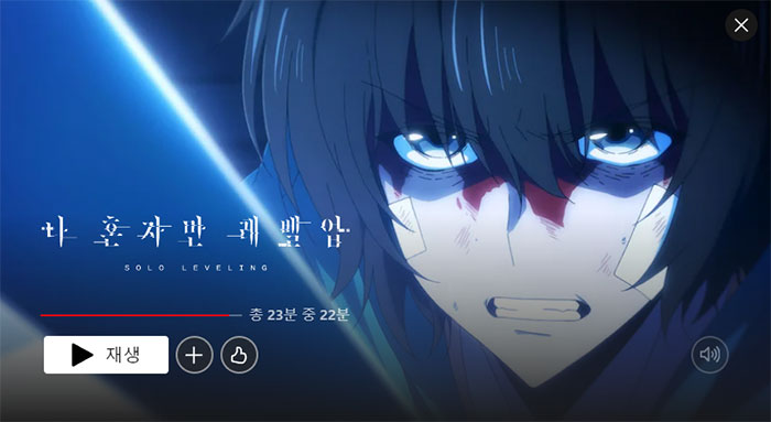 나-혼자만-레벨업-애니메이션