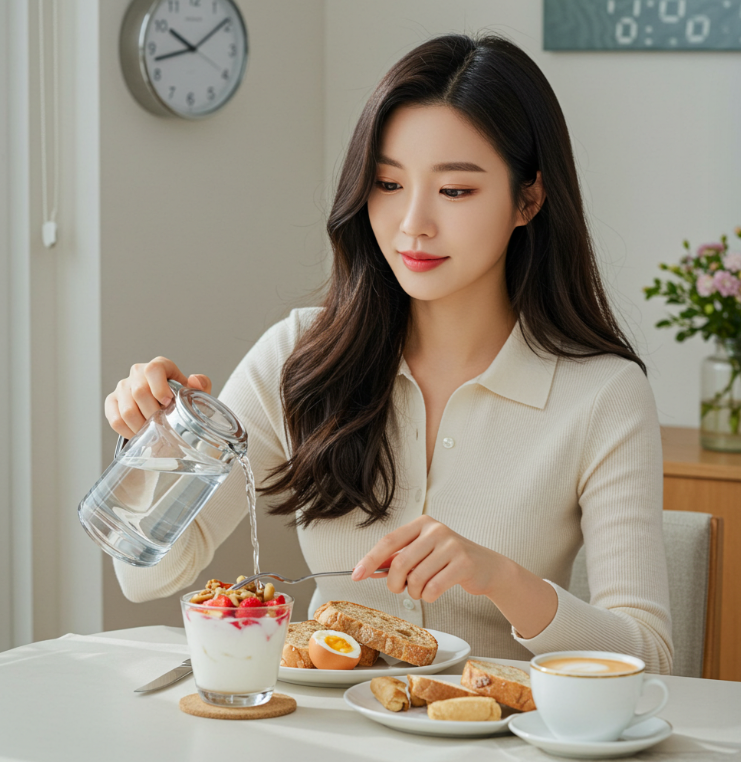식단&middot;카페인 타이밍 전략