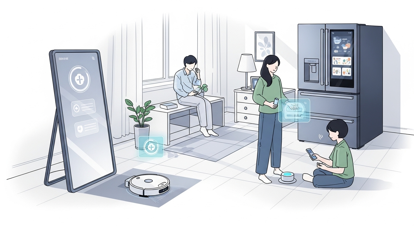 AI, 인공지능, 스마트홈, AI비서, 번역기술, 건강관리AI, 추천시스템, 자율주행, 스마트러닝, 생활속AI