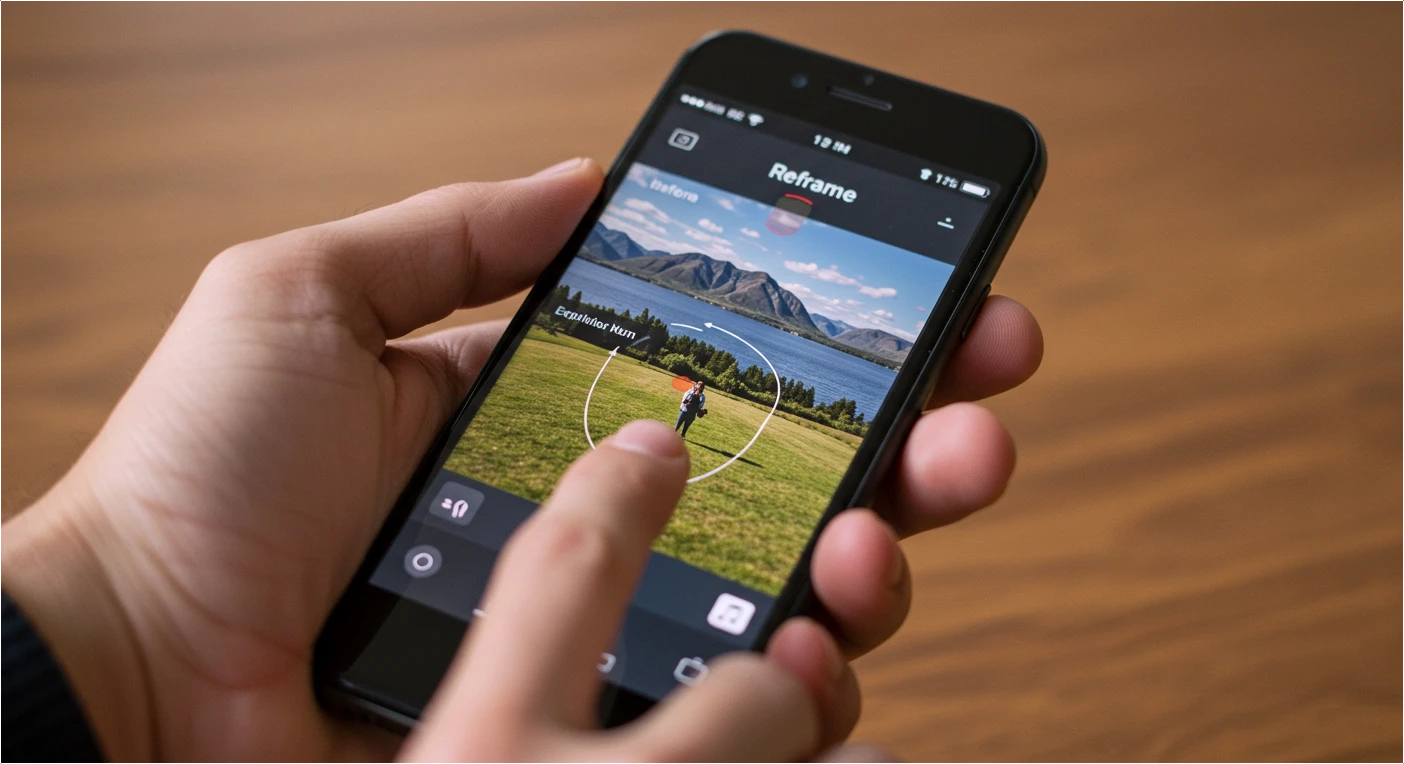 이미지·영상 경계 무한 확장 ‘Reframe’