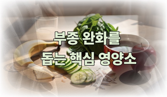 부종에 좋은 음식 핵심영양소