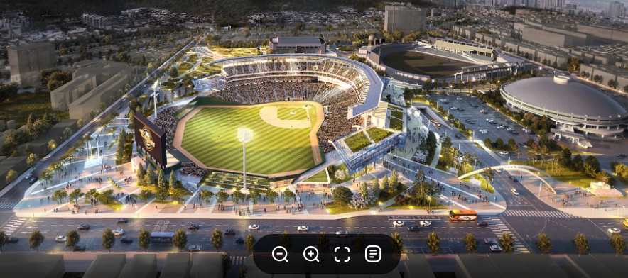 한화생명 볼파크 조감도