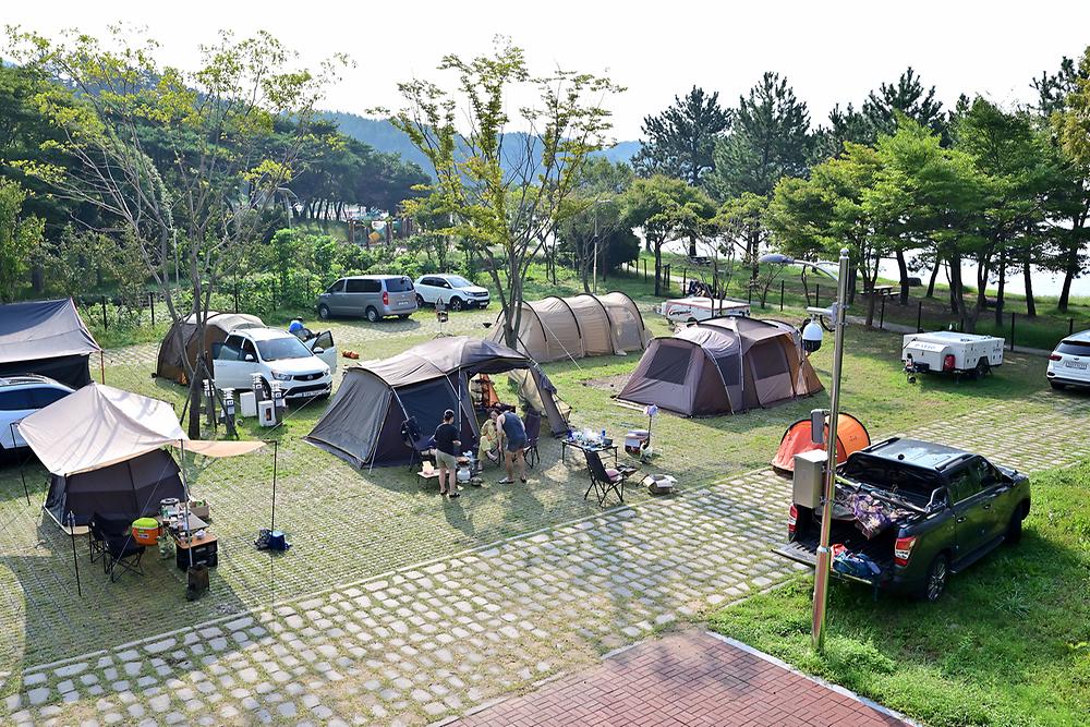 경남 고성상족암오토캠핑장 소개