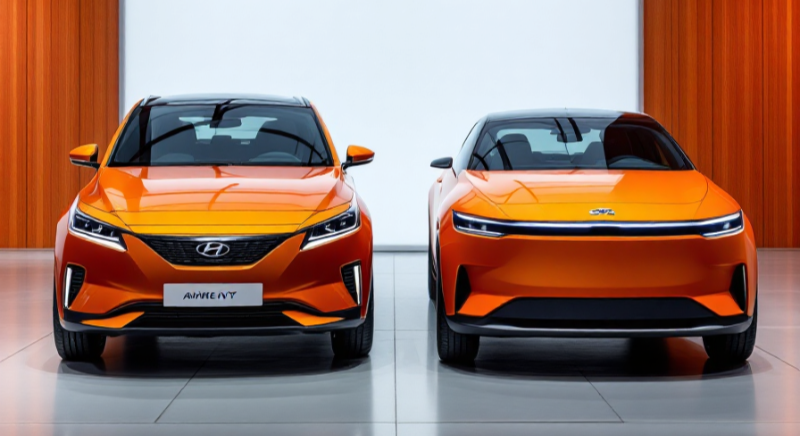 아반떼 하이브리드 vs 동급 전기차 비교