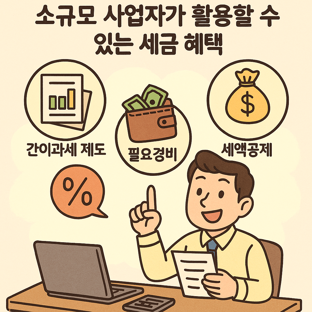 소규모 사업자가 활용할 수 있는 세금 혜택