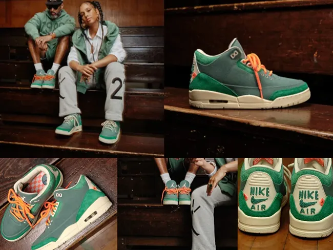 나이키 x 니나 샤넬 애브니 에어 조던 3