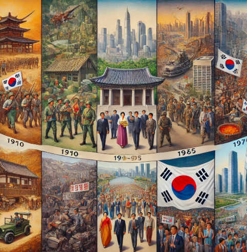 한국의 1900년대부터 현재까지의 통치