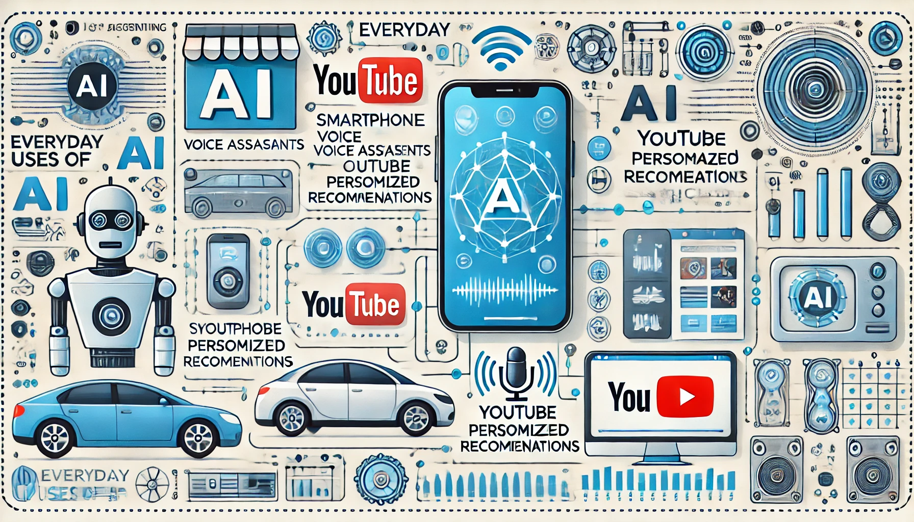 일상 속으로 들어온 AI 일러스트