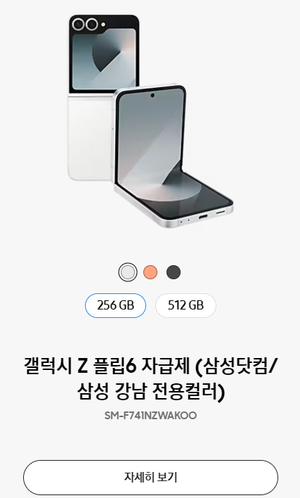 갤럭시z 플립6