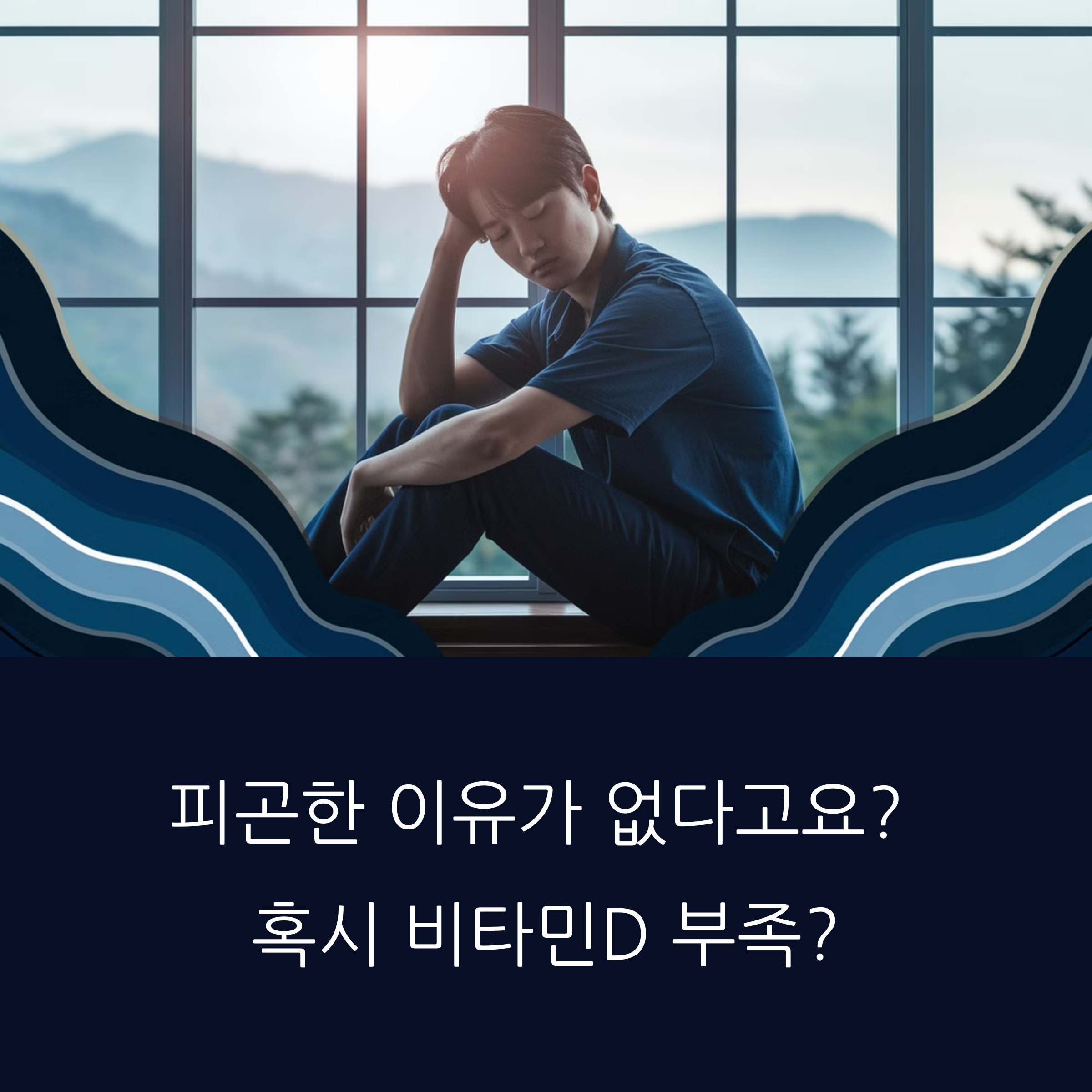피곤한 이유가 없다고요? 혹시 비타민D 부족?