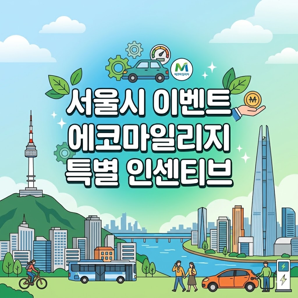 서울시 에코마일리지 특별 인센티브 이벤트 안내 썸네일