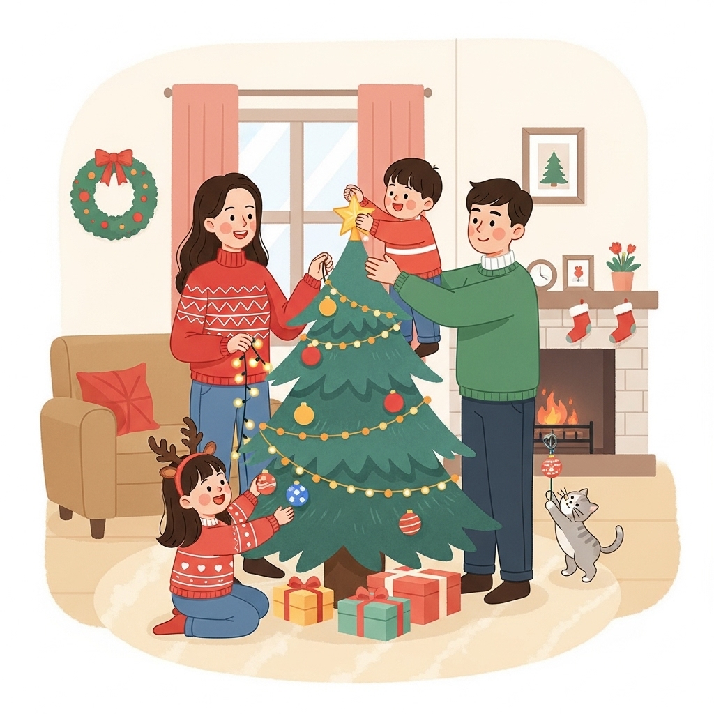 크리스마스 트리 뜻부터 꾸미는 방법까지