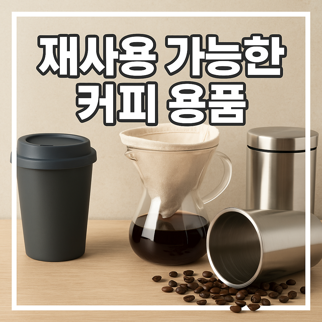 재사용 가능한 커피 용품