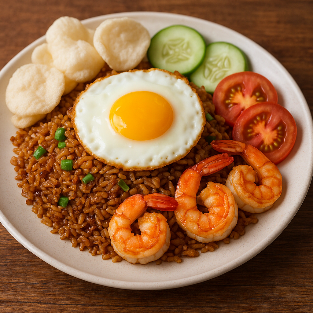 인도네시아 대표 음식 나시고렝 사진