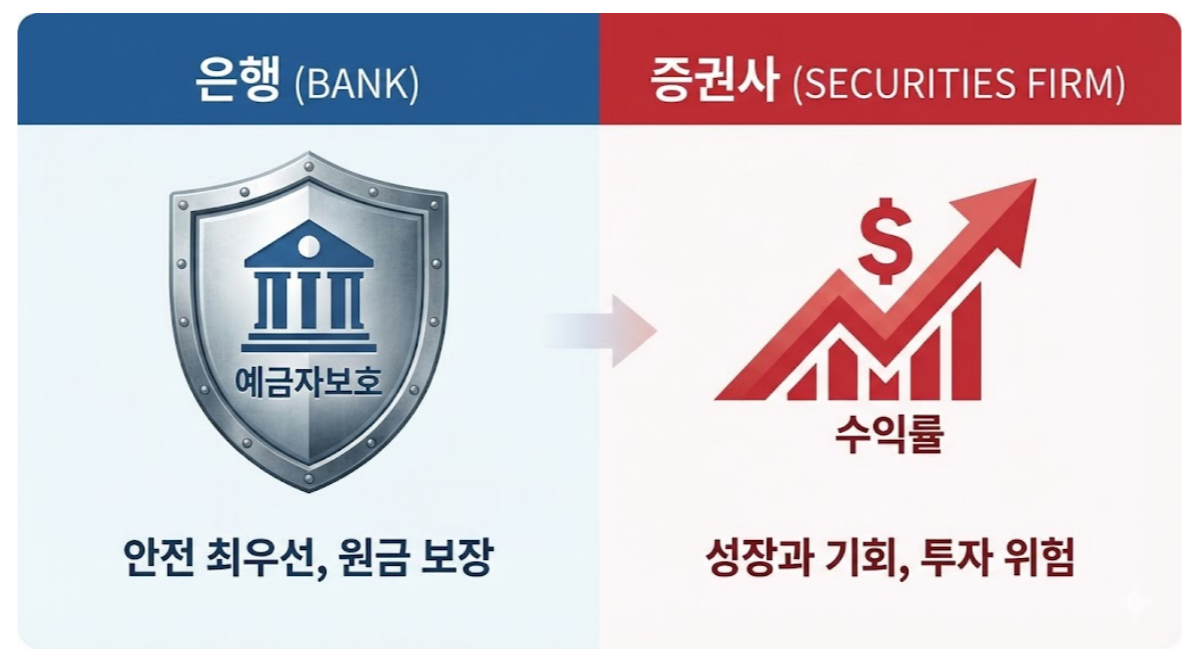 양대 산맥 비교: '은행 파킹통장' vs '증권사 CMA'