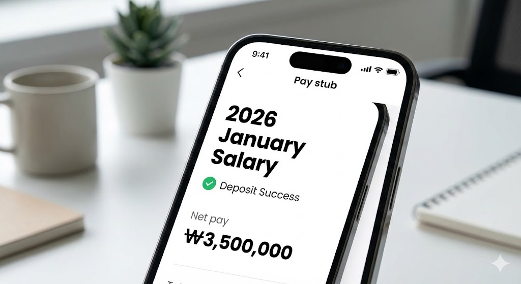 공무원 월급 실수령액 확인