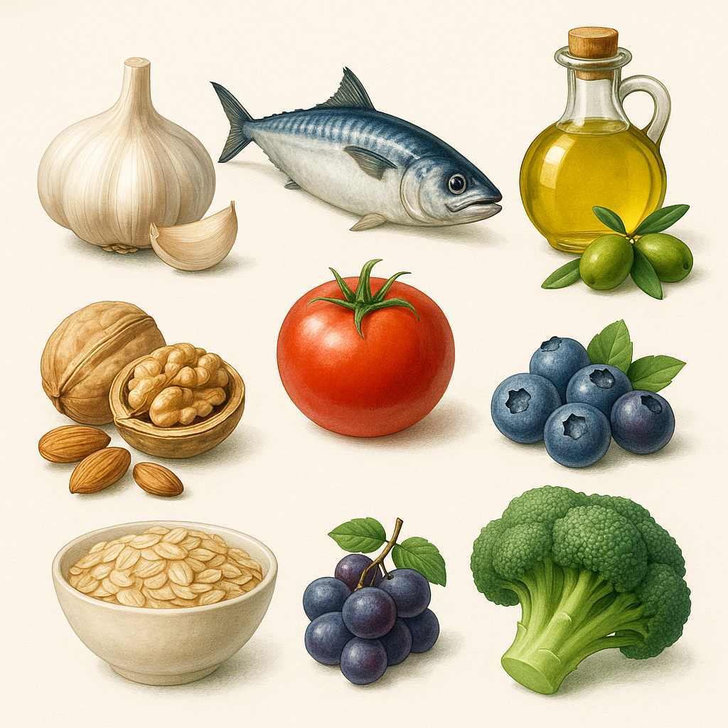 혈관 청소에 좋은 음식