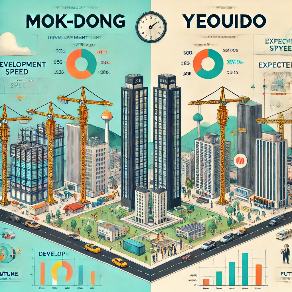 목동 vs 여의도 재건축 (개발속도, 투자수익, 전망)