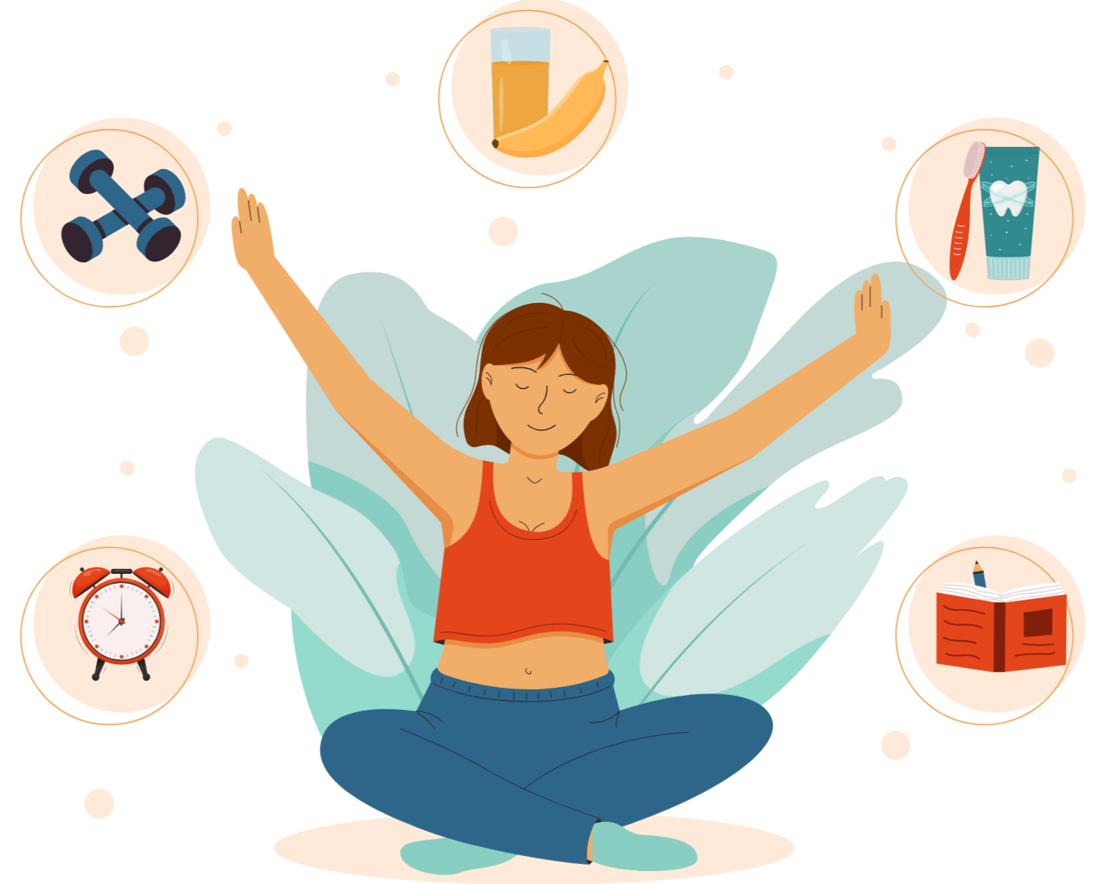 중년의 건강한 체지방 감량