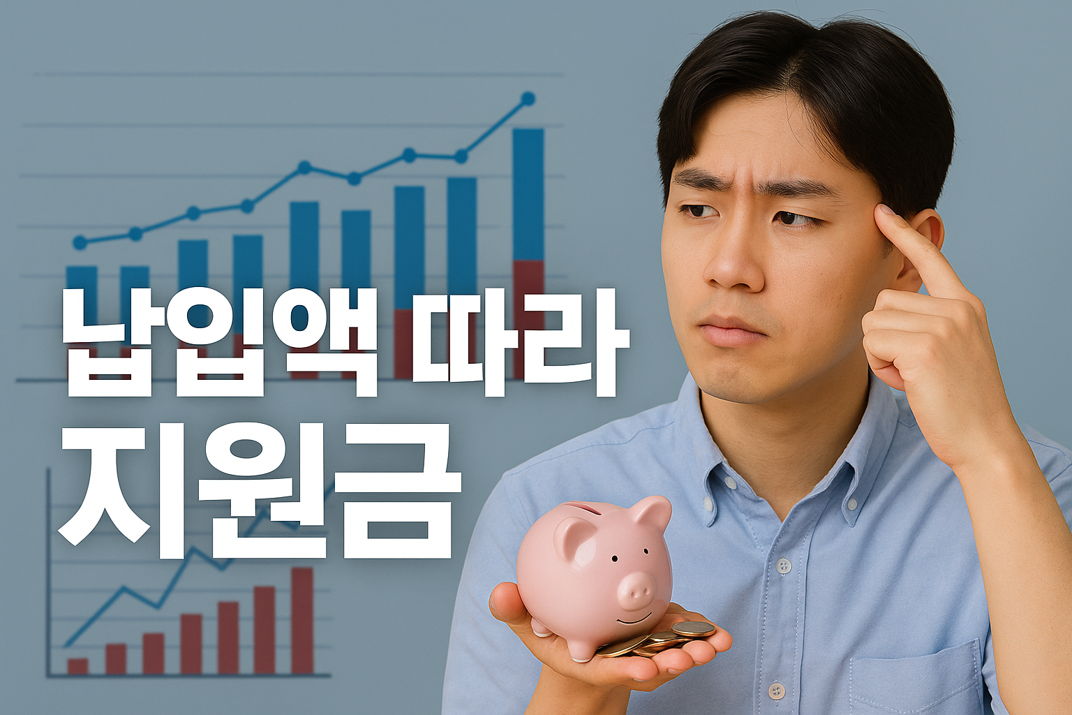 청년도약계좌 납입액에 따른 정부지원금 변화