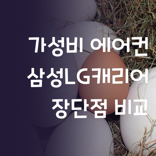 가성비 벽걸이 에어컨 추천 삼성, L..
