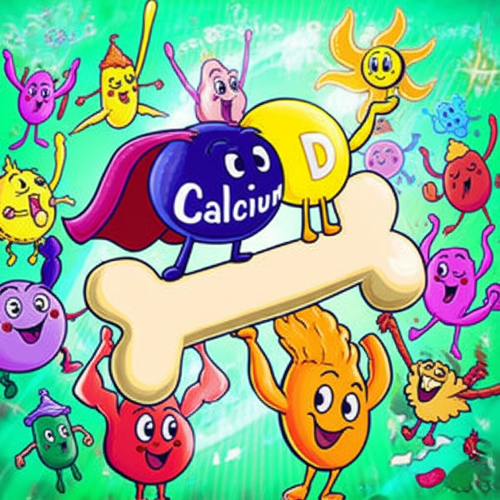 칼슘, 비타민D 섭취법: 뼈 건강 지..