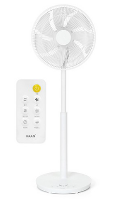한경희생활과학 온도감지 블루투스 BLDC 선풍기&#44; HEDF-S7500