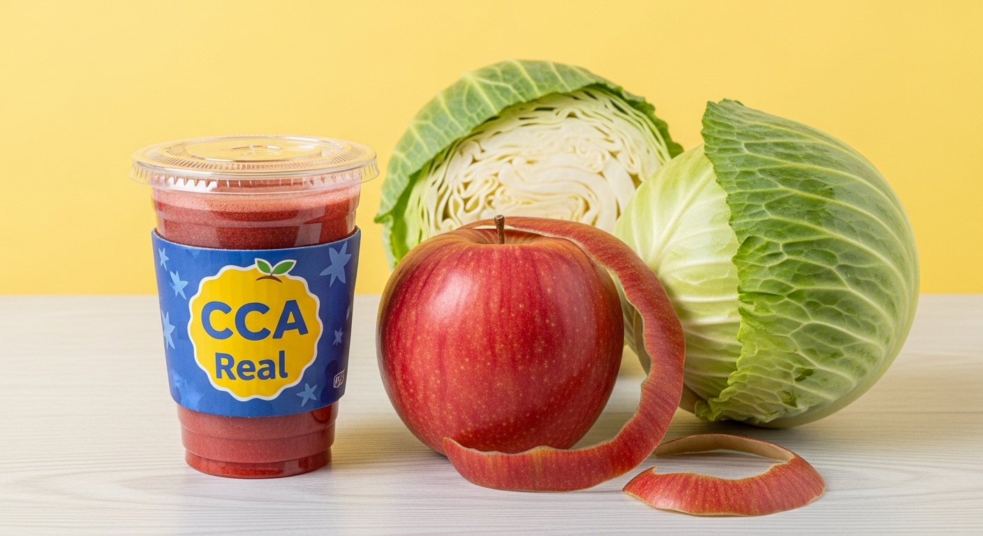 껍질째 갈아 마시는 주스 컵