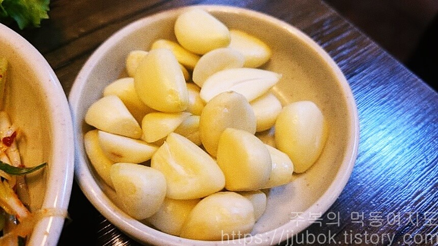 장수골-밑반찬-마늘