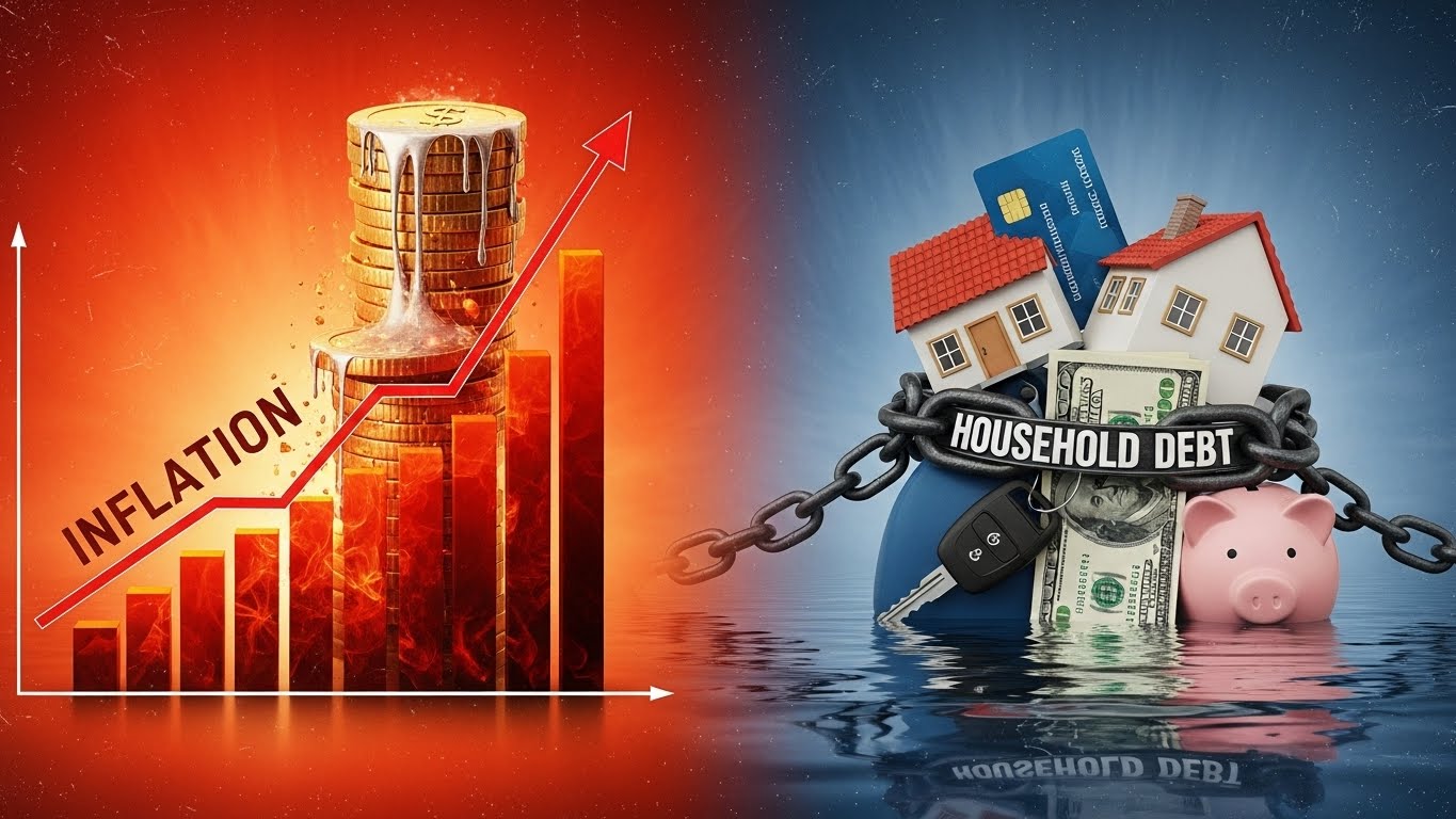 물가는 잡히는 추세지만, 가계부채가 여전히 뇌관