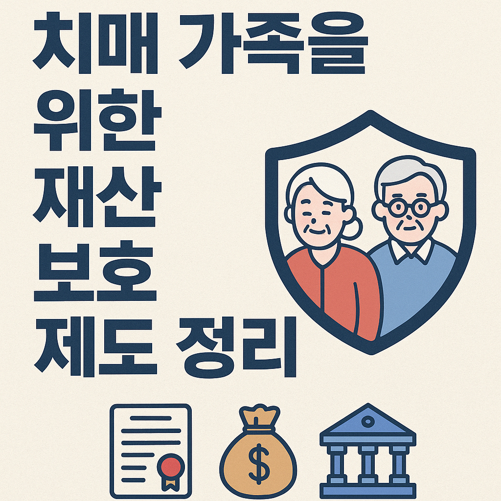 치매 가족을 위한 재산 보호 제도 정리