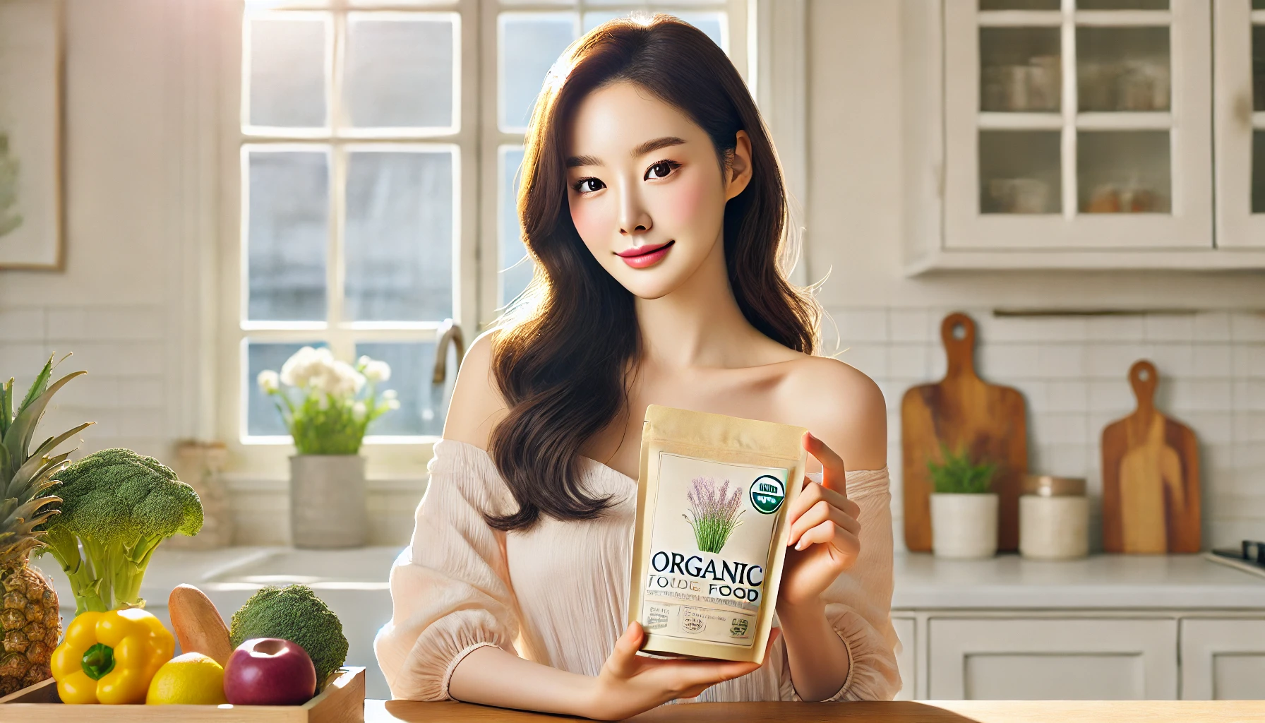 유기가공식품 인증제도 내용 확인하는 이미지