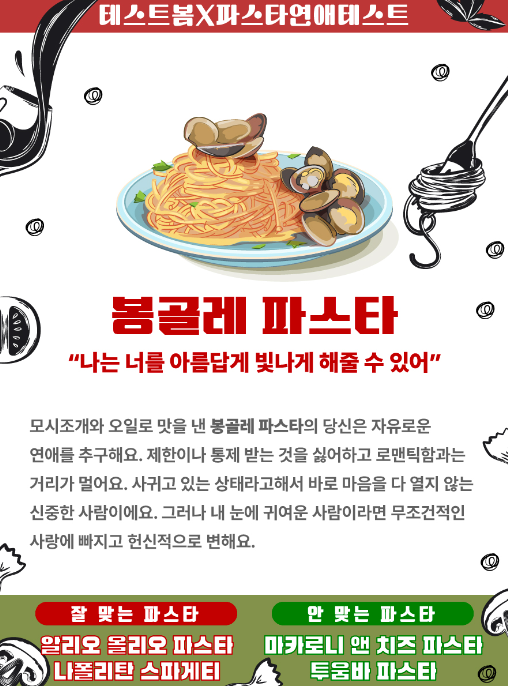 봉골레-파스타-결과