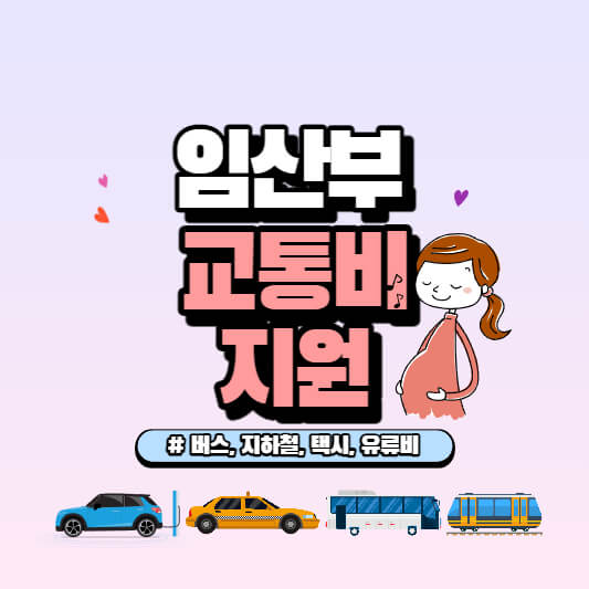 서울시 임산부 교통비지원