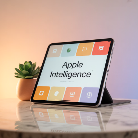 Apple Intelligence 지원 기기 - 아이패드 이미지