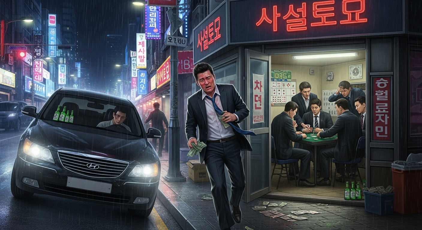 불법 도박 이어 음주운전