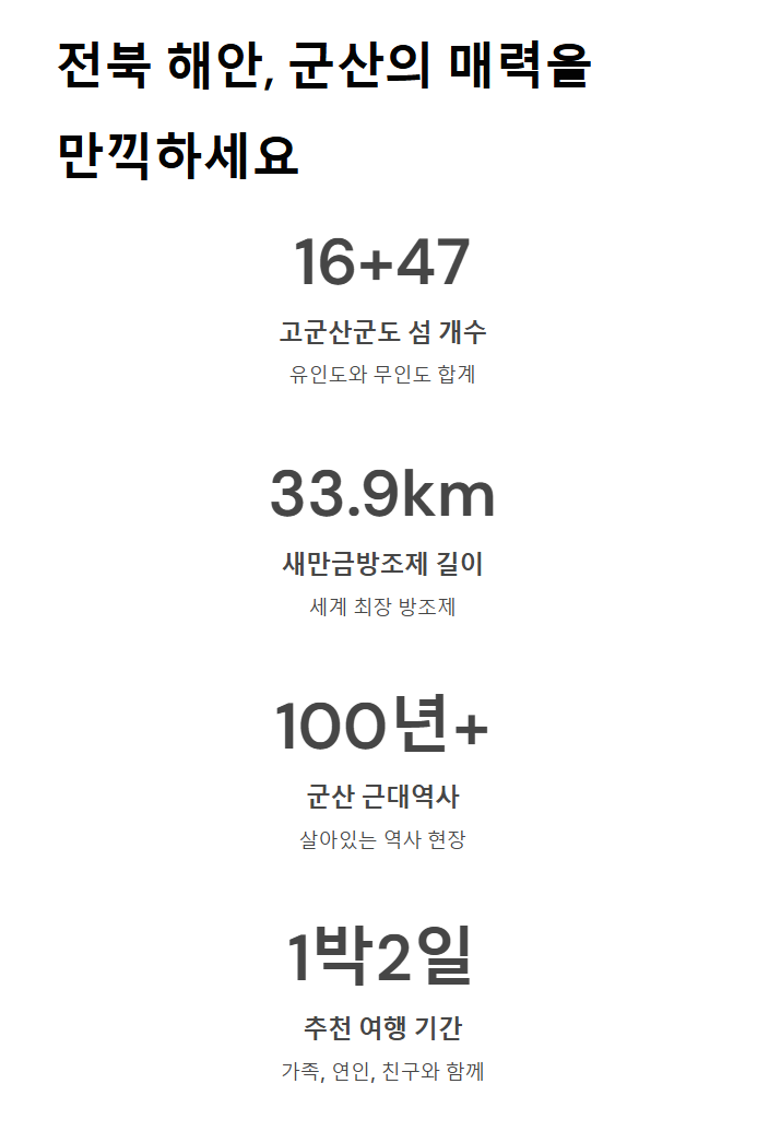 전북 해안 관광지&amp;#44; 군산 가볼만한 곳 BEST 7