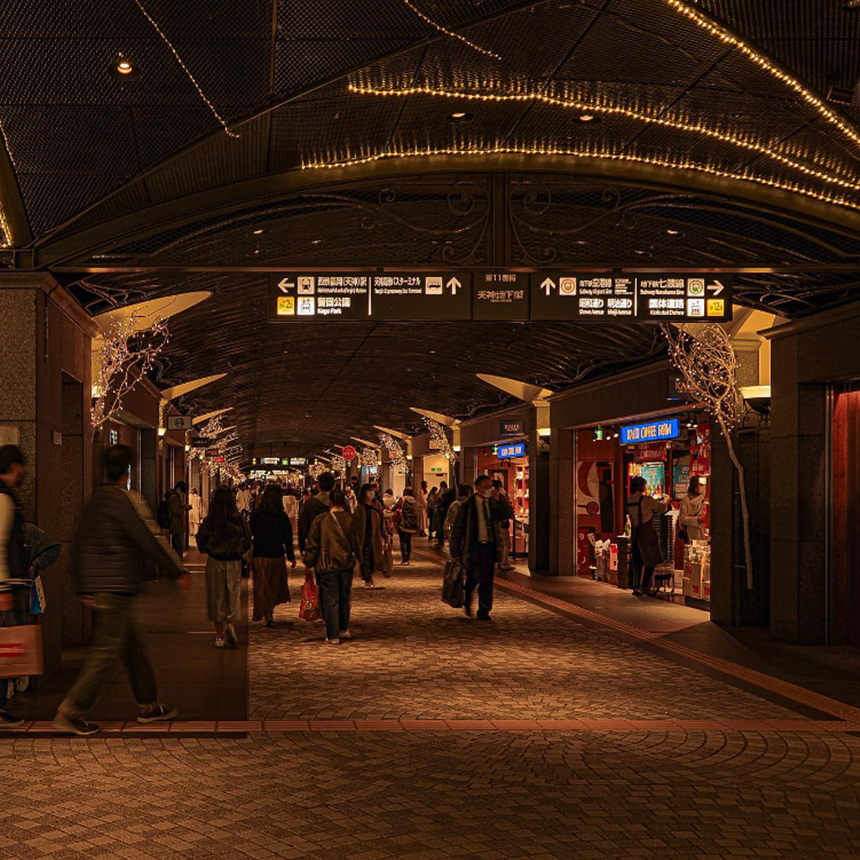 후쿠오카 텐진 쇼핑 텐진 지하상가