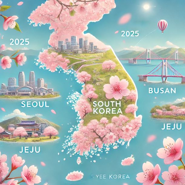 2025년 벚꽃개화 시기 관련사진