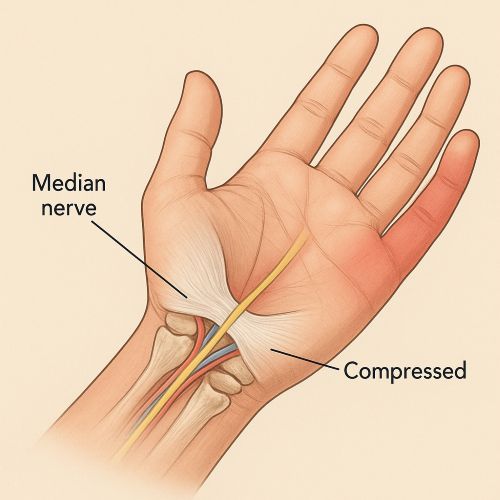 엄지손가락 저림