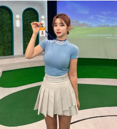 미녀 골프 김동휘프로