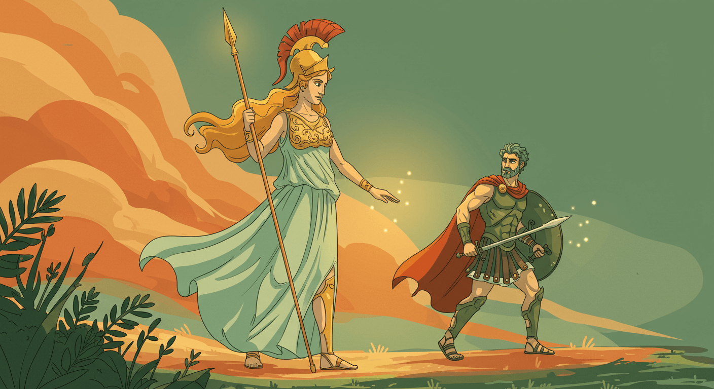 오디세우스의 조력자 아테나 여신 분석 (원전 중심) 관련 사진