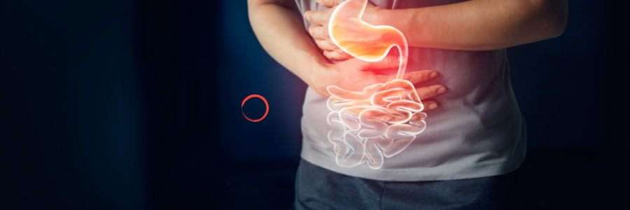 배가 아픈 남자