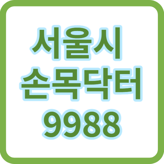 서울시 손목닥터9988 신청방법&#44; 신청자격