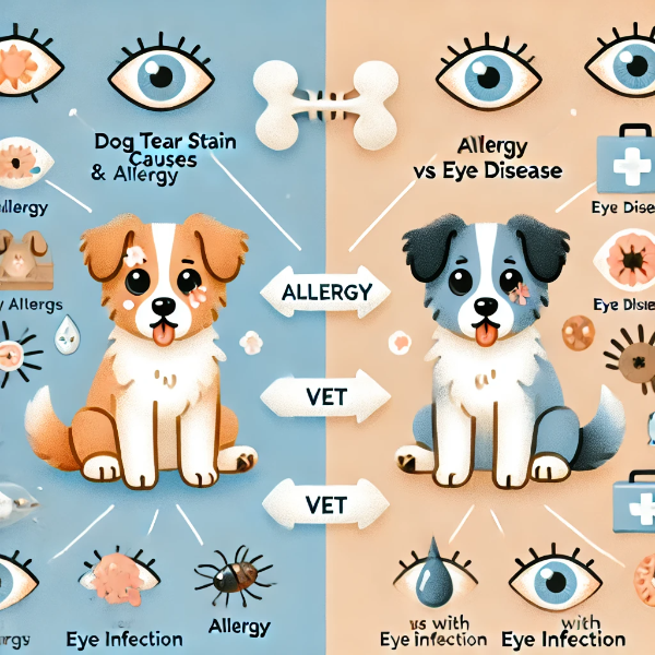 강아지 눈물 자국 원인과 관리법 ❘ 눈물 제거제 추천, 알러지·눈 질환 구분