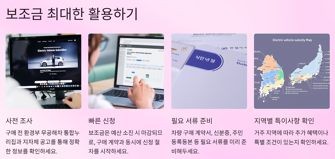 보조금 최대한 활용하기