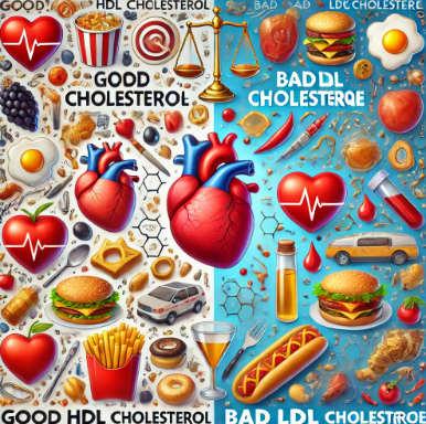 콜레스테롤 관련 이미지