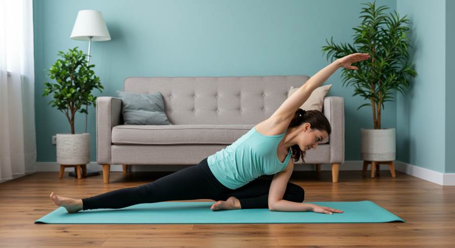 왕초보를 위한 집에서 하는 운동 루틴 7가지